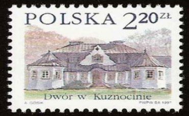Dwr na znaczku pocztowym 